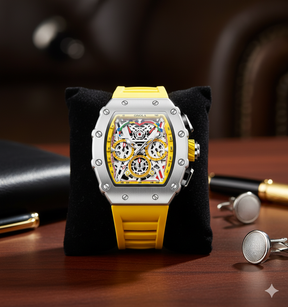 Reloj De Pulsera Mecánico Impermeable Onola Luxury